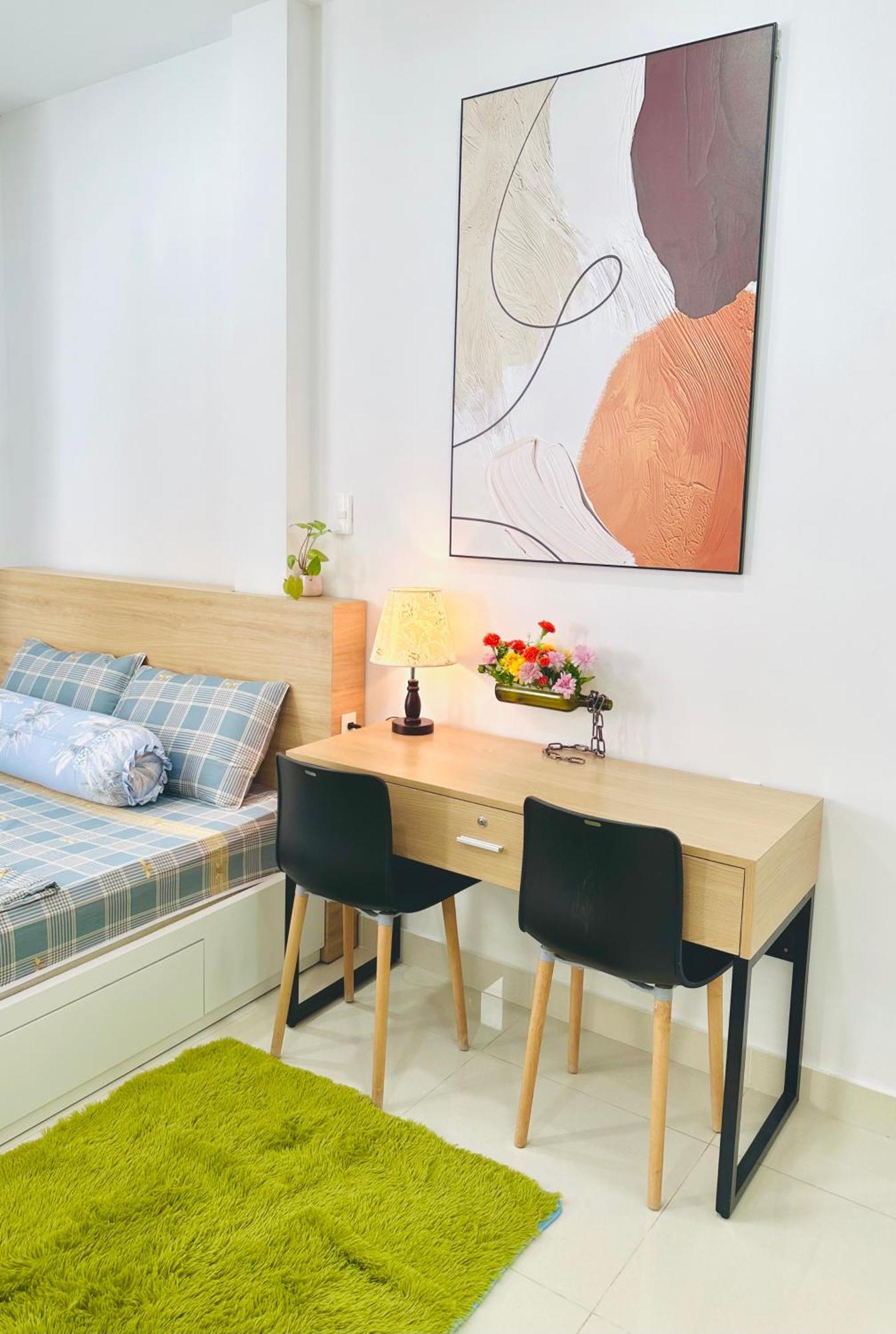 Quiet Perfect Located 1Br With Desk 504 Appartement Ho Chi Minh-stad Buitenkant foto